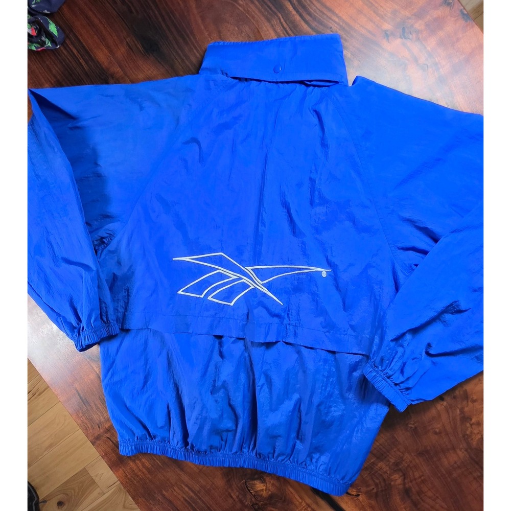 Vintage Reebok Windbreaker Unisex Gorpcore 90's Streetfashion Hood Atheleisure